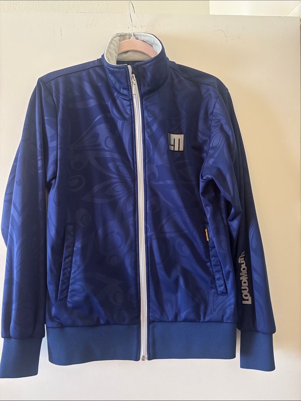Loudmouth Rare Blue Zip-Up Jacket